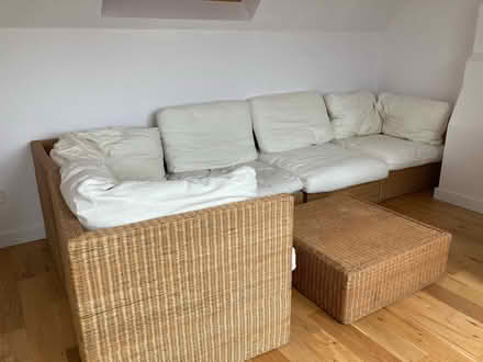 Photo of free Versatile (modular) rattan sofa (Wallingford OX10) #3