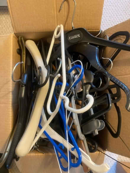 Photo of free Assorted Coat hangers (Edstaston SY4) #1