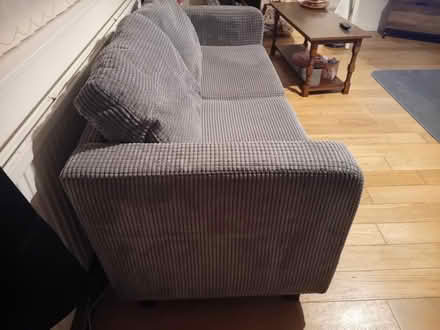 Photo of free 3 seater grey sofa (MK41) #3
