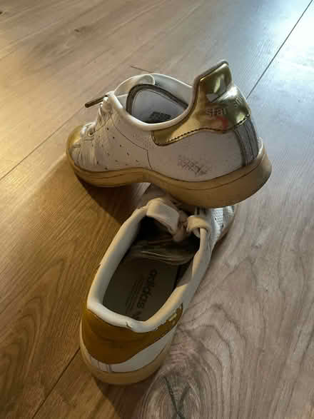 Photo of free Adidas Stan smith gold size 4 (Barnwell) #2