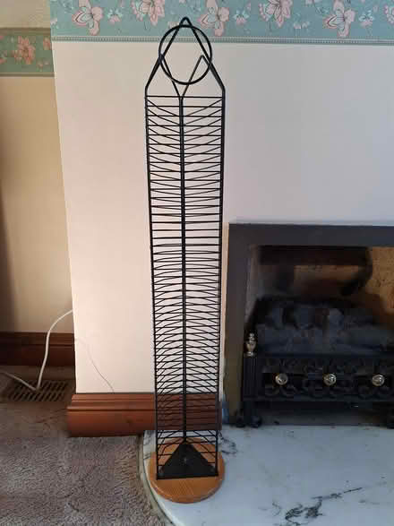 Photo of free Black metal wire CD rack (Chelmsford, CM1) #1