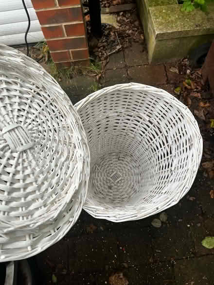 Photo of free Wicker Laundry Basket (Alwoodley LS17) #2