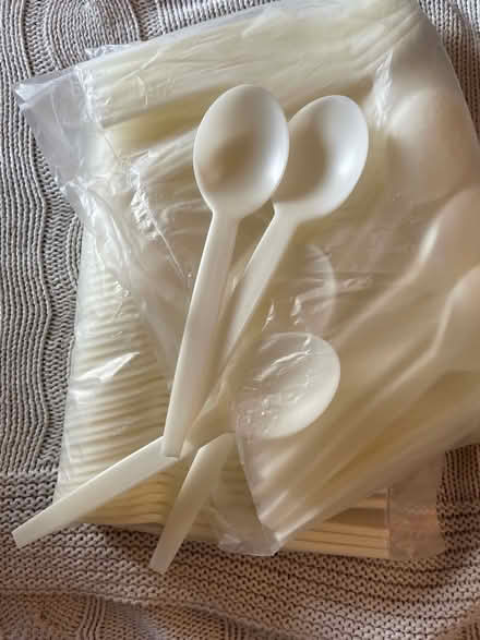Photo of free Plastic spoons (updated) (Newark) #1
