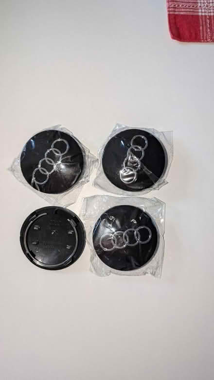 Photo of free 4x audi centre hubcaps (RG1, reading) #1