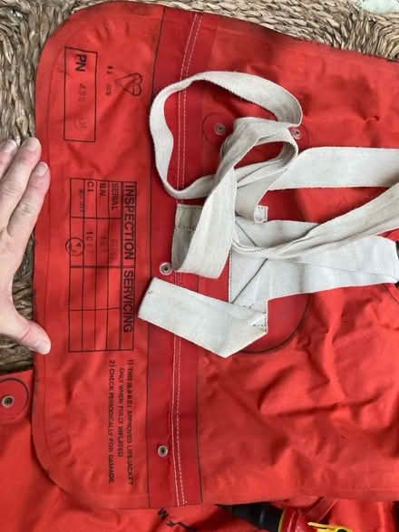Photo of free 5 inflatable life jackets (Headington OX3) #3