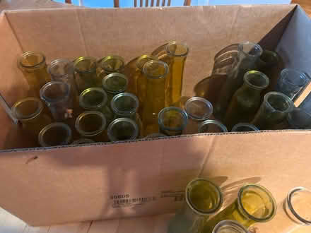 Photo of free 35 Glass Bottles/Vases (Takoma Park 20912) #2