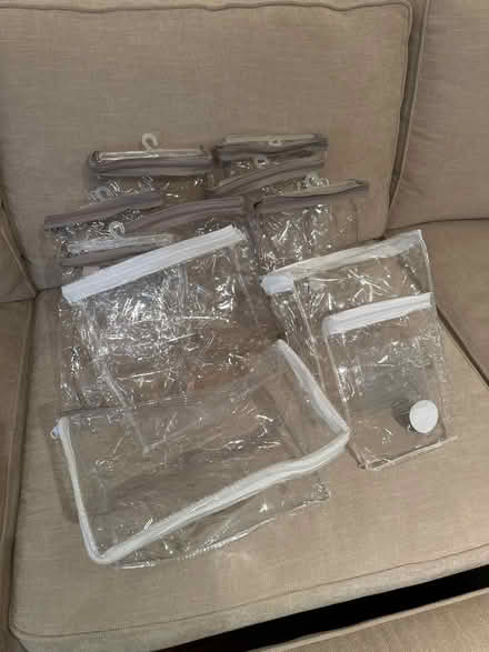 Photo of free 10 zippered storage bags (North Los Altos) #1