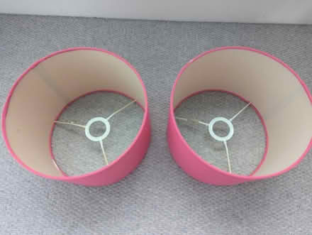 Photo of free Pink lamps shades (SG5) #2