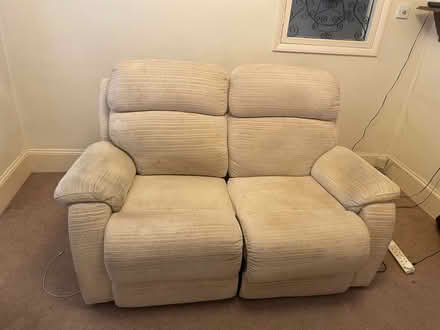 Photo of free Two seater recliner sofa (Barton road) #2