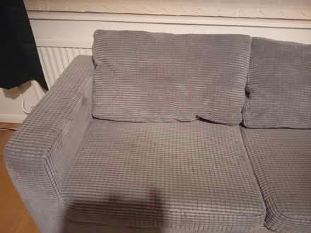 Photo of free 3 seater grey sofa (MK41) #2