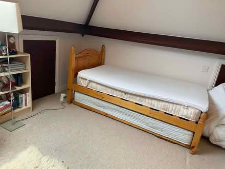 Photo of free Single bed with pull-out trundle bed GL52 (Cheltenham GL52) #2