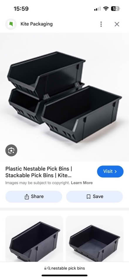 Photo of Nestable pick bins (Bexhill) #1