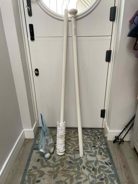 Photo of free Wooden curtain poles and sliders (Tetbury GL8) #2