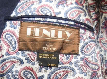 Photo of free Men's Navy Blazer/Jacket (Mavis and Rathburn) #4