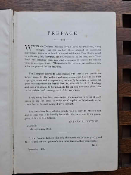 Photo of free Durham Mission Tune Book (Chelmsford, CM1) #2