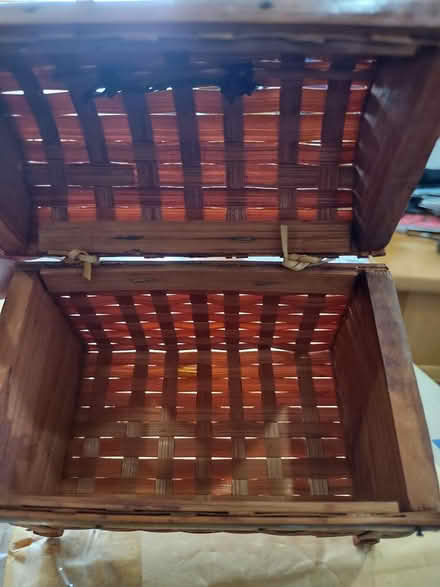 Photo of free Woven box with hinge lid (Odenton) #1