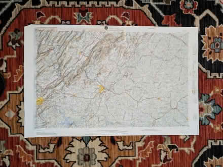 Photo of free Topographical Map, Roanoke area (Oyster Point) #1
