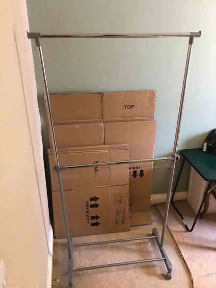 Photo of free Double clothing rail (Boughton Vale CV23) #1
