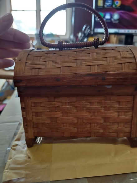 Photo of free Woven box with hinge lid (Odenton) #2
