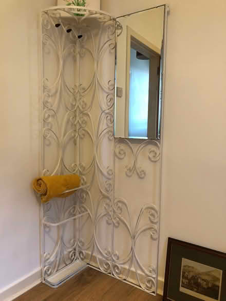 Photo of free Large metal coat stand and mirror (Northfield EH8) #1