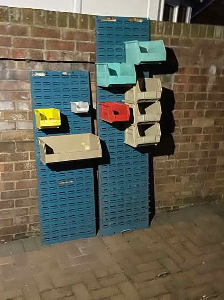 Photo of free Wall Mounted Parts Boxes (Waldridge Park DH2) #1
