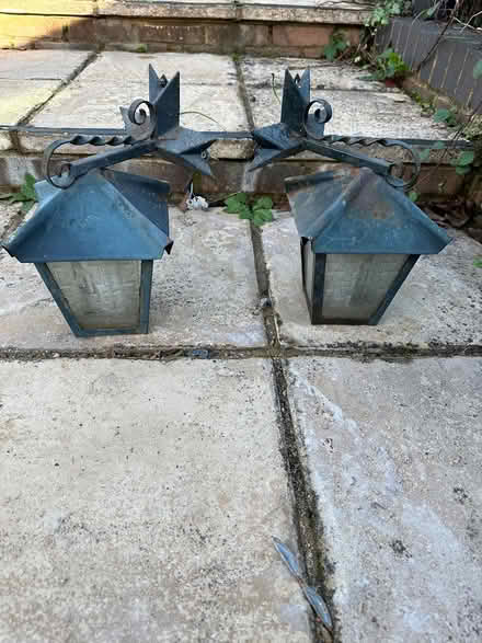 Photo of free Outside lantern lights (Chalfont St Giles. HP8) #1
