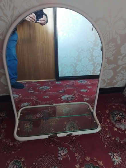 Photo of free Bathroom Mirror with built in shelf (Netherfield, Kendal LA9) #1