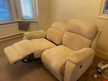 Photo of free Two seater recliner sofa (Barton road) #3