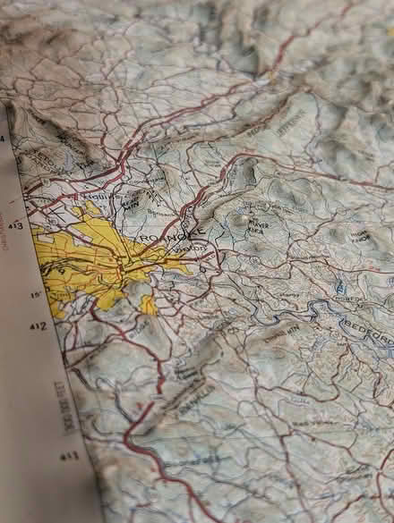 Photo of free Topographical Map, Roanoke area (Oyster Point) #3