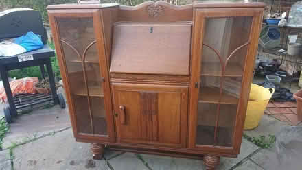 Photo of free Retro Sideboard/desk /display cabinet (Upper Snodsbury WR7) #1