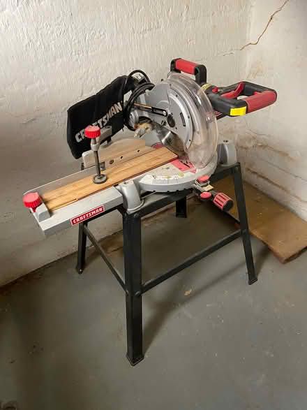 Photo of free 10” Craftsman Compound Miter Saw (College Heights) #1