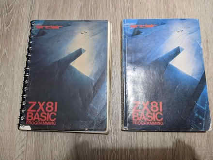 Photo of free Sincalir ZX81 Manuals (Bilton CV22) #1