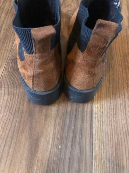 Photo of free Ladies tan suede ankle boots (Cavendish DE23) #3