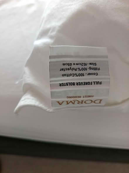 Photo of free Long dorma bolster pillow (Langney) #2