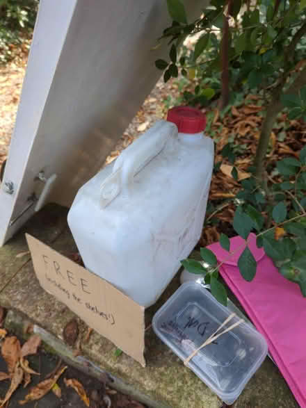 Photo of free 10L water bottle (Levenshulme M19) #1