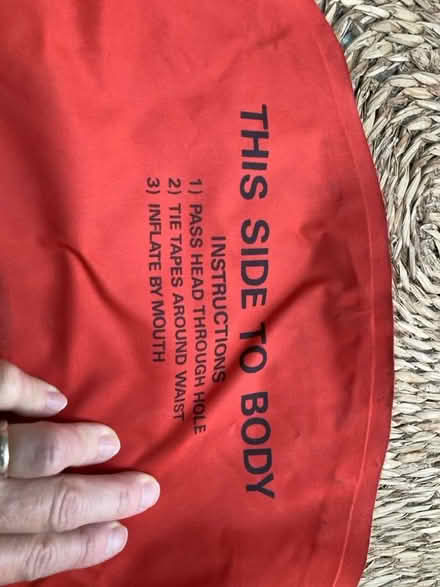 Photo of free 5 inflatable life jackets (Headington OX3) #4