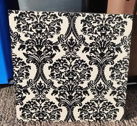Photo of free Flocked damask print canvas (Walkley, Sheffield) #1
