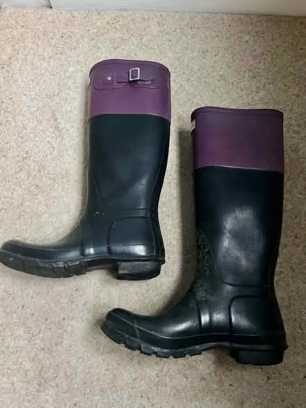 Photo of free Worn out Hunter Wellington Boots (Hertford Heath SG13) #3