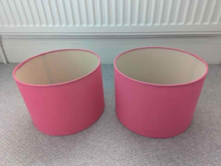 Photo of free Pink lamps shades (SG5) #1