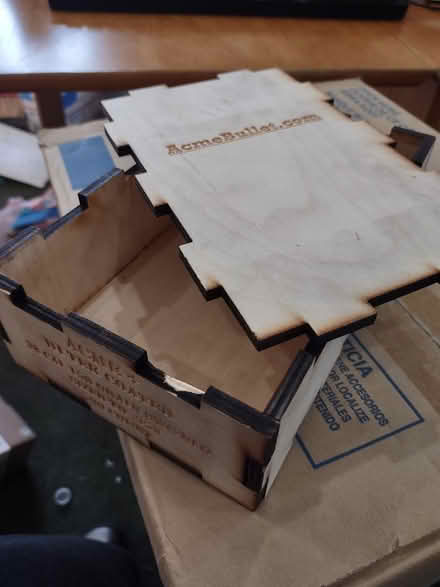 Photo of free Laser cut wood box (Odenton) #2