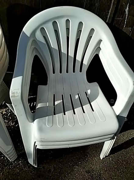 Photo of free Plastic Garden chairs (Rottingdean BN2) #2