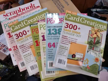 Photo of free Paper crafting magazines (Odenton) #1
