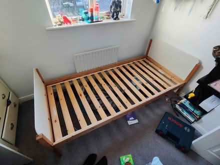Photo of free IKEA single bed (Denholme) #2