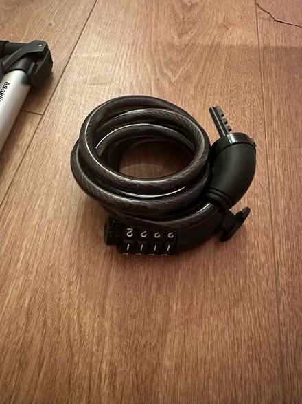 Photo of free Bike pump & bike lock (Handforth, SK9) #2