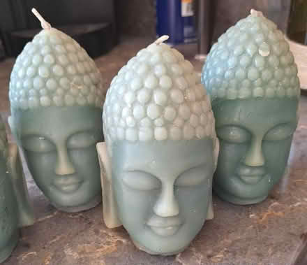 Photo of free Vintage 5 Budda green candles (Southeast Wheaton) #3