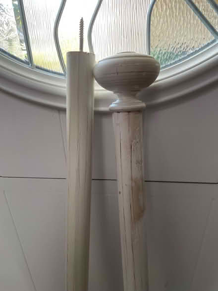 Photo of free Wooden curtain poles and sliders (Tetbury GL8) #1