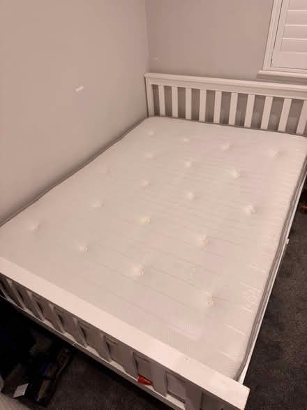 Photo of free Double bed and mattress (L17) #2