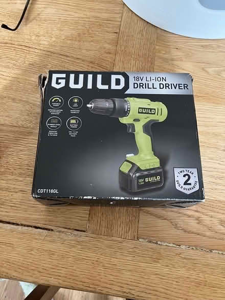 Photo of free Guild drill driver (Oxford OX3) #1