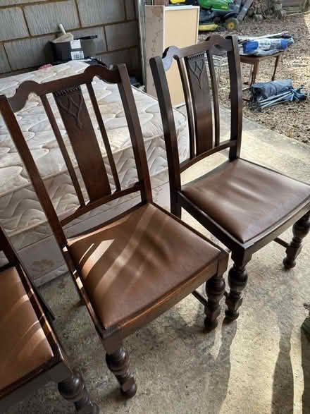 Photo of free Six dining chairs (Calcot RG31) #1