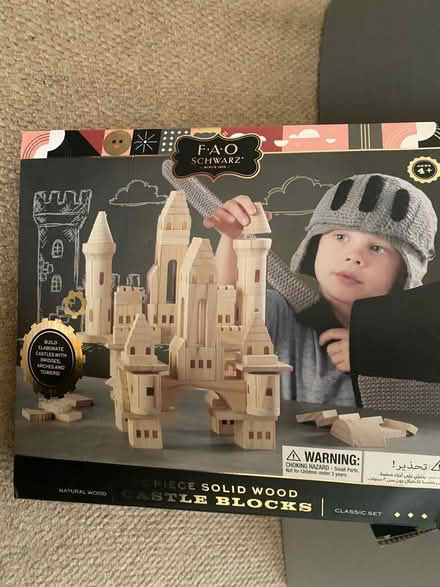 Photo of free Kids wooden building blocks (BR3 New Beckenham) #1